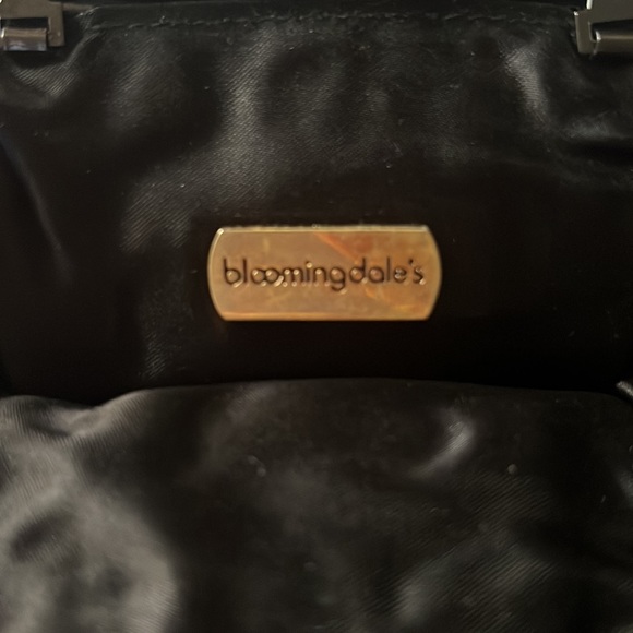 Bloomingdales brand beaded floral evening bag - Picture 3 of 3